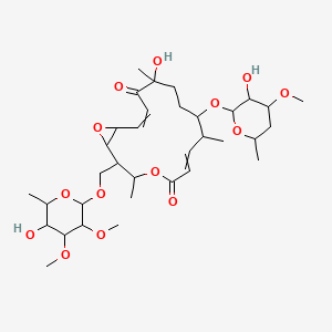 molecular formula C34H54O14 B14077565 LL-705 W; AE-705W; Neutramycinum 