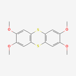 molecular formula C16H16O4S2 B14077652 2,3,7,8-Tetramethoxythianthrene CAS No. 69098-56-2