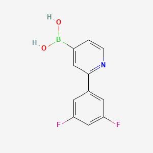 (2-(3,5-Difluorophenyl)pyridin-4-yl)boronic acid