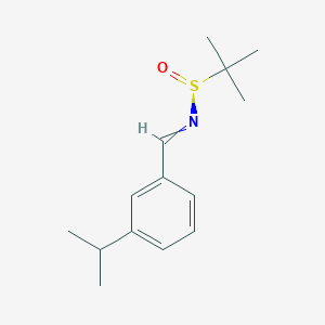 (S)-N-(3-isopropylbenzylidene)-2-methylpropane-2-sulfinamide