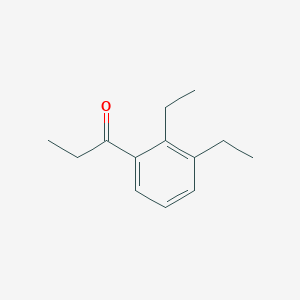 1-(2,3-Diethylphenyl)propan-1-one