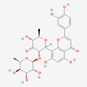 8-C-(2-Rhamnosyl-6-deoxyhexopyranosulyl)luteolin