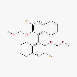 (R)-3,3'-Dibromo-5,5',6,6',7,7',8,8'-octahydro-2,2'-bis(methoxymethoxy)-1,1'-binaphthalene