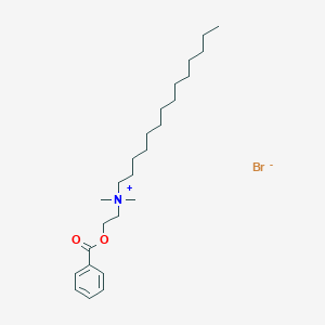 N-[2-(Benzoyloxy)ethyl]-N,N-dimethyltetradecan-1-aminium bromide