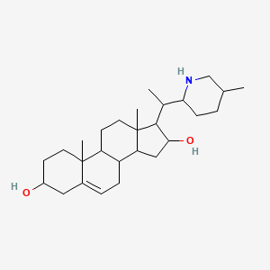 molecular formula C27H45NO2 B14077910 16-Epi-dihydro-solasodine CAS No. 68422-03-7