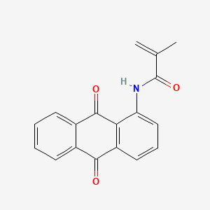 2-Propenamide, N-(9,10-dihydro-9,10-dioxo-1-anthracenyl)-2-methyl-