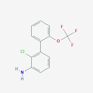 3-Amino-2-chloro-2'-(trifluoromethoxy)biphenyl