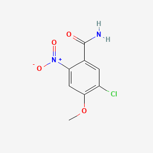 5-Chloro-4-methoxy-2-nitrobenzamide