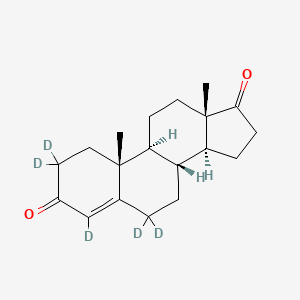 (8R,9S,10R,13S,14S)-2,2,4,6,6-pentadeuterio-10,13-dimethyl-7,8,9,11,12,14,15,16-octahydro-1H-cyclopenta[a]phenanthrene-3,17-dione