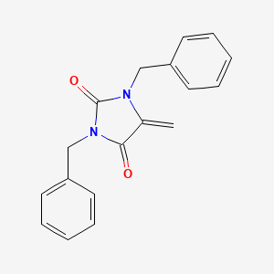 2,4-Imidazolidinedione, 5-methylene-1,3-bis(phenylmethyl)-