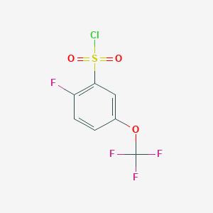 2-Fluoro-5-(trifluoromethoxy)benzenesulfonyl chloride