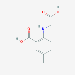 2-[(Carboxymethyl)amino]-5-methylbenzoic acid