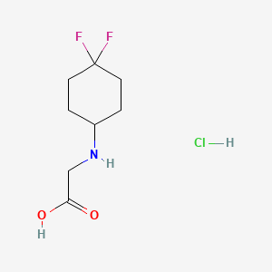 N-(4,4-Difluorocyclohexyl)glycine HCl