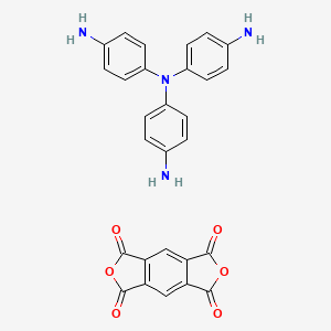 molecular formula C28H20N4O6 B14078233 PI-Cof-1 