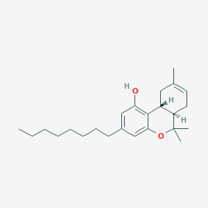 molecular formula C24H36O2 B14078252 Delta8-THC-C8 