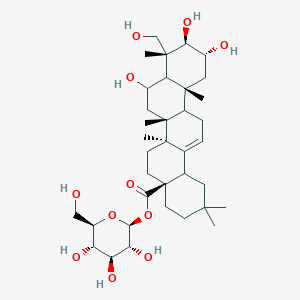 molecular formula C36H58O11 B14078376 chebuloside II 