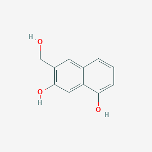 B1407841 1,7-Naphthalenediol, 6-(hydroxymethyl)- CAS No. 1334590-39-4