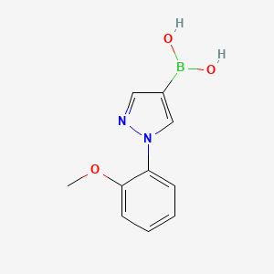 (1-(2-Methoxyphenyl)-1H-pyrazol-4-yl)boronic acid