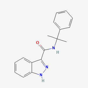 molecular formula C17H17N3O B14078581 Cumyl-inaca 