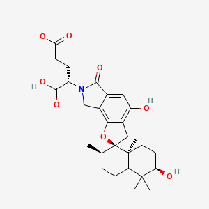 molecular formula C29H39NO8 B14078599 Stachybotrin E 