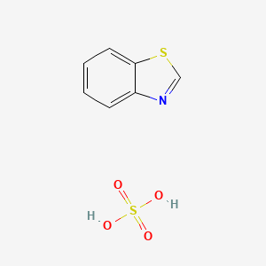 1,3-benzothiazole;sulfuric acid