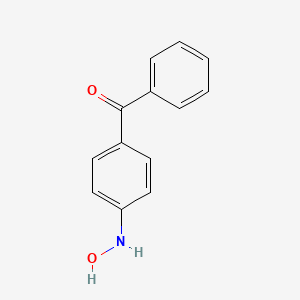 [4-(Hydroxyamino)phenyl](phenyl)methanone