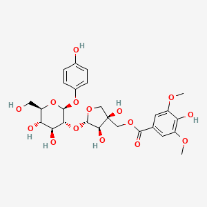 molecular formula C26H32O15 B14078832 Seguinoside F 