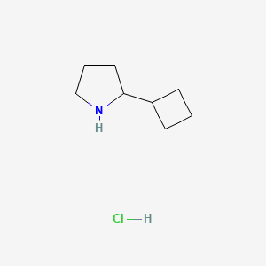 2-Cyclobutylpyrrolidine hydrochloride