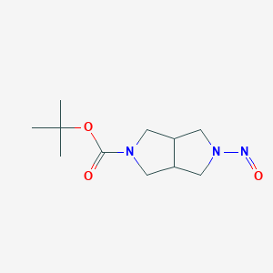 1,1-Dimethylethyl hexahydro-5-nitrosopyrrolo[3,4-c]pyrrole-2(1H)-carboxylate