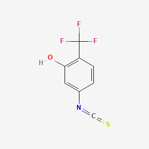 5-Isothiocyanato-2-(trifluoromethyl)phenol