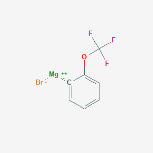 (2-(trifluoromethoxy)phenyl)magnesium bromide, 0.50 M in 2-MeTHF