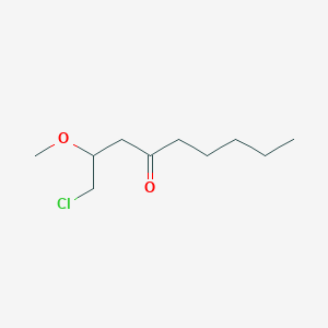 1-Chloro-2-methoxynonan-4-one