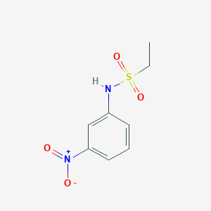 molecular formula C8H10N2O4S B14079075 N-(3-nitrophenyl)ethanesulfonamide CAS No. 5642-18-2