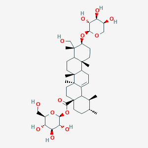 molecular formula C41H66O13 B14079143 Mateglycoside C 