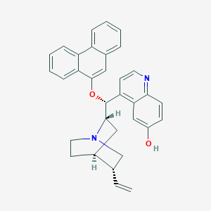 4-((1R)-(Phenanthren-9-yloxy)((2S)-5-vinylquinuclidin-2-yl)methyl)quinolin-6-ol