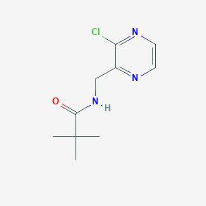 N-((3-chloropyrazin-2-yl)methyl)pivalamide