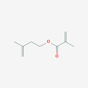 molecular formula C9H14O2 B14079274 3-Methyl-3-buten-1-yl 2-methyl-2-propenoate CAS No. 156291-88-2