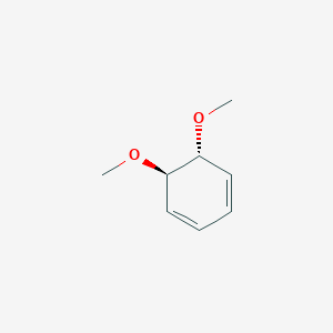 molecular formula C8H12O2 B14079312 (5R,6R)-5,6-dimethoxycyclohexa-1,3-diene 