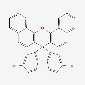 2,7-Dibromospiro[fluorene-9,7'-dibenzo[c,h]xanthene]