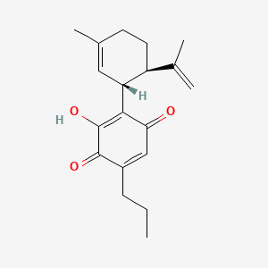 molecular formula C19H24O3 B14079342 Cbdvq 