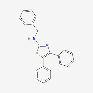 N-Benzyl-4,5-diphenyl-1,3-oxazol-2-amine