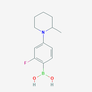 (2-Fluoro-4-(2-methylpiperidin-1-yl)phenyl)boronic acid