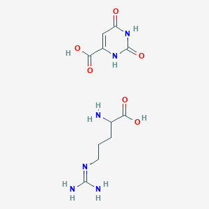 2-amino-5-(diaminomethylideneamino)pentanoic acid;2,4-dioxo-1H-pyrimidine-6-carboxylic acid