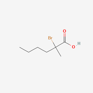 2-Bromo-2-methylhexanoic acid