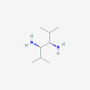 (3S,4S)-2,5-Dimethylhexane-3,4-diamine