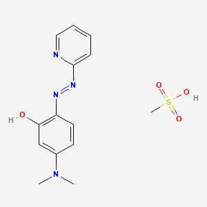 molecular formula C14H18N4O4S B14079476 ERGi-USU-6 mesylate 