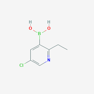 (5-Chloro-2-ethylpyridin-3-yl)boronic acid