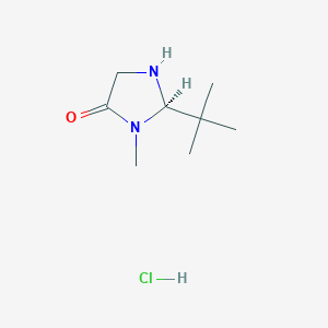 (R)-2-(tert-butyl)-3-methylimidazolidin-4-one hydrochloride