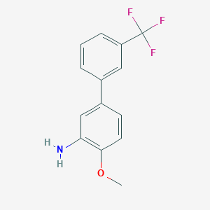 3-Amino-4-methoxy-3'-(trifluoromethyl)biphenyl