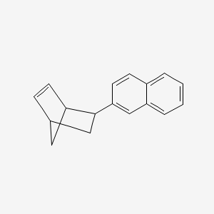 molecular formula C17H16 B14079594 2-{Bicyclo[2.2.1]hept-5-en-2-yl}naphthalene 